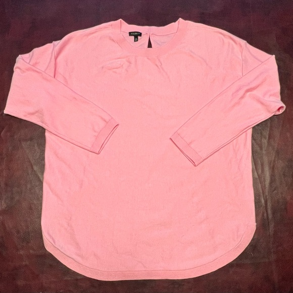 Talbots Pink Tunic Sweater, size XL - Picture 1 of 5